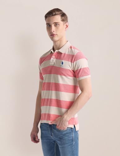 Image of U.S. Polo ASSN. Men's Cotton Slim Fit Shirt