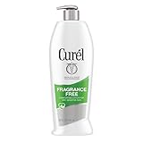 Curél Fragrance Free Comforting Body Lotion, Body and Hand Moisturizer for Dry, Sensitive Skin, with Advanced Ceramide Complex, Repairs Moisture Barrier, 20 Ounce
