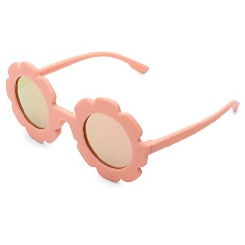 Pro Acme Round Flower Sunglasses for Kids Toddler Flexible Cute UV 400 Protection Polarized Glasses Children Girl Boy Gifts3