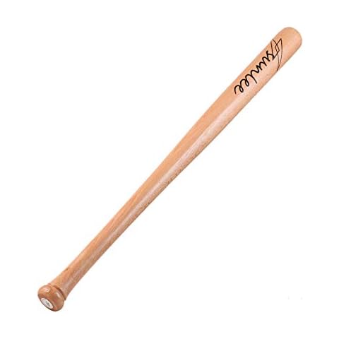 Forrader 25" Wooden Baseball Bat Anti-Slip Long Lightweight Baseball Bar Stick for Adult Kids Outdoor Training Practice Cover