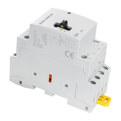 Contacteur CA 4 NO BCH8-20M/40 à double commande manuelle et automatique