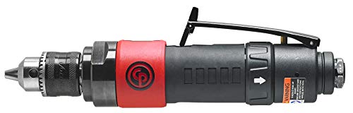 Chicago Pneumatic Cp887C - Air Power Drill, Hand Drill, Power Tools & Home Improvement, 3/8 Inch (10 Mm), Keyed Chuck, Straight Handle, 0.4 Hp / 300 W, Stall Torque 3.8 Ft. Lbf / 5.1 Nm - 2100 Rpm #TOP7