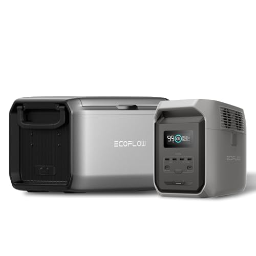 EcoFlow DELTA 3 1500 ポータブル電源 とGlacier 35L 2点セット 1024Wh 業界最速級の充電速度 56分で100%充電 高出力AC(定格1500W /サージ3000W) リン酸鉄リチウムイオン 長寿命10年 ソーラー入力1
