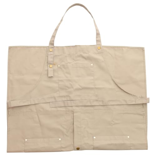 Delantal de lona resistente al aceite SHOWERORO protector para evitar manchas de pintura