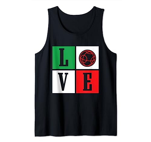 Love Bocce - Italian Bocce Ball Tank Top