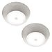 Mr. Beams MB990 Ultra Bright Wireless Battery Powered Motion Sensing Indoor/Outdoor LED Ceiling Light, 300 lm, White, 2-Pack