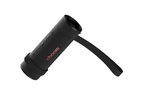 LG xboom Grab, Enceinte Bluetooth sans Fil, Mini Enceinte Bluetooth, Étanchéité IP67, Autonomie de 20h,Compatible avec (Google, Siri, Alexa)