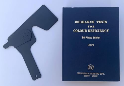 KASHSURG Ishihara Color Blind Test Chart 10 Plates. _143_Pack of 9