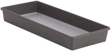 madesmartClassic 15.5" x 6.6" Bin - Granite | COLLECTION Multi-Purpose Storage Organizer Soft-grip Lining and Non-slip Rubber Feet Easy to Clean Durable BPA-Free