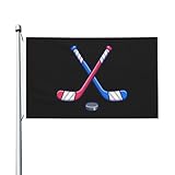 Hockey-Logo Banner Wetterbeständige Gartenflaggen Dekorative Flag Für Party Garten...