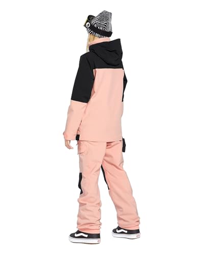 Veste de ski Volcom Shelter rose pour les journées de snowboard en station - 5