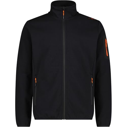 Veste noire CMP coupe-vent respirante grande taille 5XL pour homme active