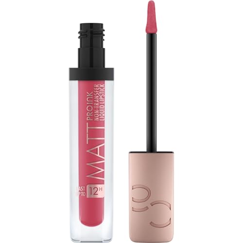 CATRICE Matt Pro Ink Non-Transfer Liquid Lipstick, flüssiger Lippenstift, Nr. 080 Dream Big, pink, mattierend, langanhaltend, matt, intensiv, farbintensiv, vegan, ohne Alkohol, 5 ml