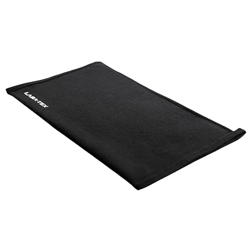 Alfombrillas absorbentes de agua, perfectas para absorber el agua que gotea debajo de fregaderos, lavadoras o aires acondicionados. Paquete de 3: 50x25 cm 5L/ Negro, DESECHABLE