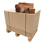 J'ENVOIE DU BOIS   Bois de Chauffage 30cm   Palette de 0,25m3   Bûches Extra sèches (étuvées)   Poêle, Insert cheminée, brasero, Barbecue, Four à Pizza   Mélange Bois durs (hêtre, chêne, frêne)