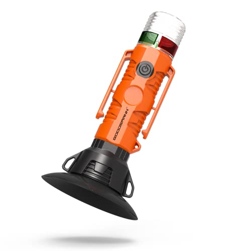 Goodsmann Boat Led All Round Signal Light With Suction Cup & Magnetic Base For Boat Kayak #TOP7