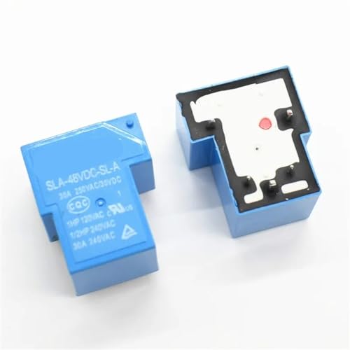 Relés de potencia SLA-48VDC-SL-A 48V 30A interruptor electromagnético 5 pines PCB pack de 5 3