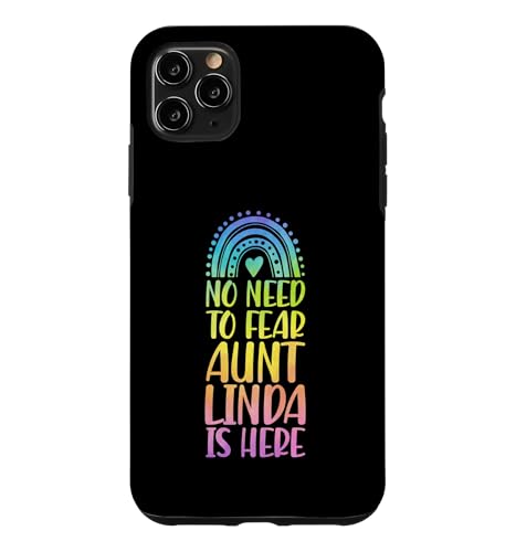 No Need To Fear Aunt Linda Is Here �t�@�[�X�g�l�[�� ���C���{�[ Auntie �X�}�z�P�[�X iPhone 11 Pro Max �p