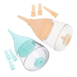 Expérience d'alimentation naturelle : les biberons en silicone pour chiots imitent l'expérience d'allaitement d'une mère, avec un embout souple et flexible qui s'adapte à la bouche des petits animaux, garantissant que les nouveaux animaux s'adaptent facilement à l'alimentation au biberon, petit distributeur de nourriture pour animaux, biberon en silicone pour animaux de compagnie