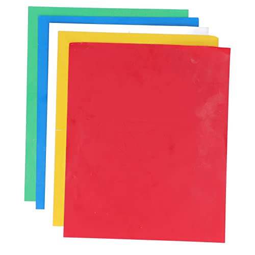 La mejor comparación de Papel transfer para comprar online. 48 GLOGLOW 5 Piezas Papel de Transferencia de Carbono, 5 Colores Papel De Calco Sastre Traza Hojas Marcación Temporal Artesanía Tela para Madera Papel Lona Madera Cuero Cerámica