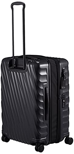 TUMI - 19 Degree Medium Checked Luggage 4 Wheeled Packing Case - Hard Shell Suitcase - 26.0\" X 17.5\" X 10.0\" - Black