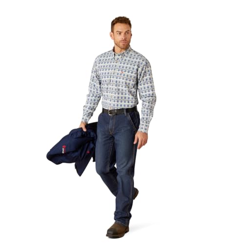 Image of Ariat Men's FR Olympic Work Shirt