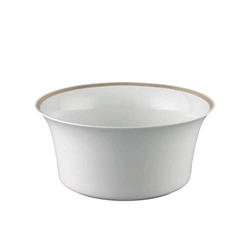 Versace Meets Rosenthal Ikarus Médaillon Méandre d'Or Insalatiera Grande diam. 25cm