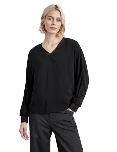 Blouse col en V Street One finitions lurex de qualité supérieure