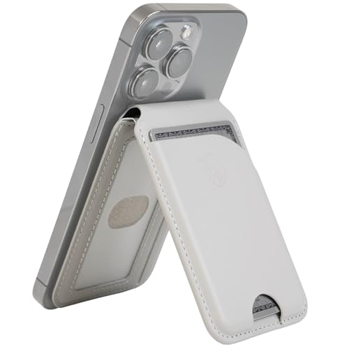 Cartera magnética para iPhone 14 y 13 ideal para viajar ligero con RFID