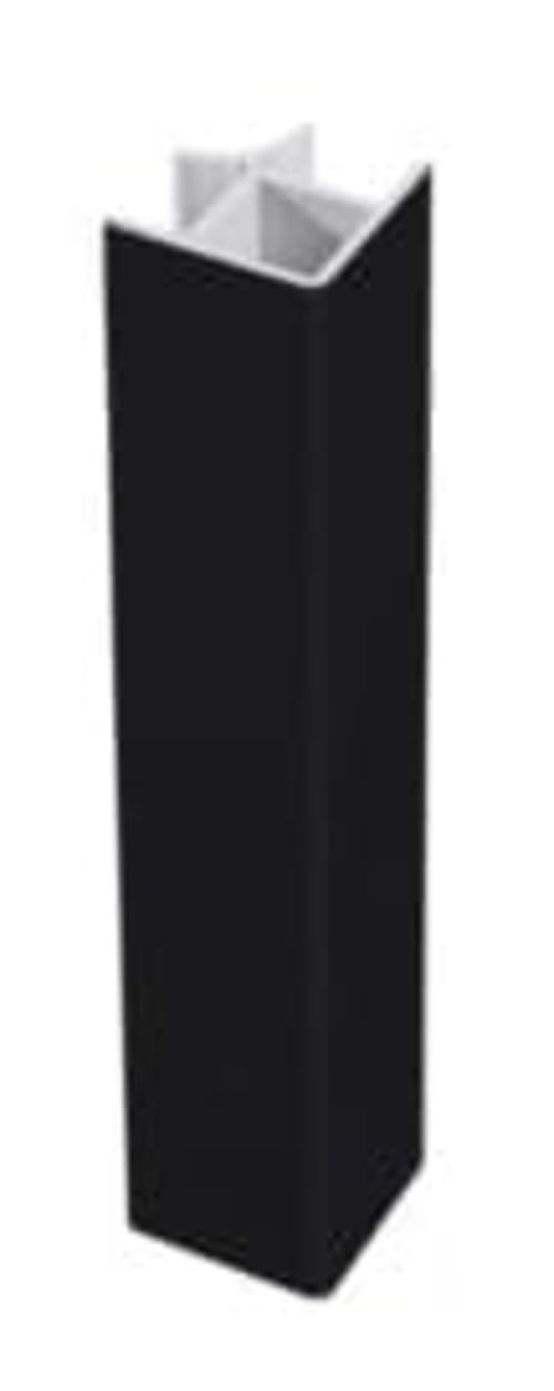 Set Zoccolo Cucina 2 Metri in PVC 2 Angoli + 1 Giunzione | Altezza 100/120/150 mm | 6 Colori Disponibili (Nero, H150)