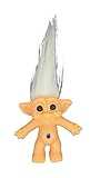 Troll Doll White Wild Hair Retro 5'