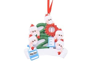 Personalized 2021 Family Christmas Ornaments(5-Family)