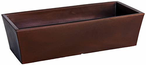 Kloris Rechteckige Blumenkassette, Balkon und Garten, 69 x 29 cm,, leicht und langlebig Cover