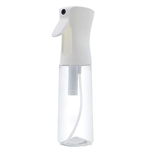 VIGOR PATH Hair Spray Bottle - Continuous Spray Nano Fine Mist Sprayer - Empty Spray Bottle - Reusable Beauty Spray Bottle - Cleaning, Hairstyling & Plants - 10.1oz/300ml (Pack of 1)