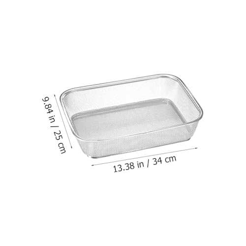 Colador multifuncional de acero inoxidable para frutas y verduras miniatura 2