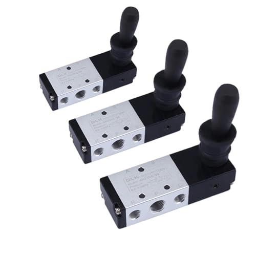 Vanne de commande actionnée par levier manuel 4H230E-06 5 ports pour vérin - 3