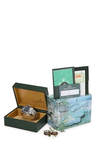 Pre-Loved Black Stainless Steel Sea Dweller 16600 40mm, Black2