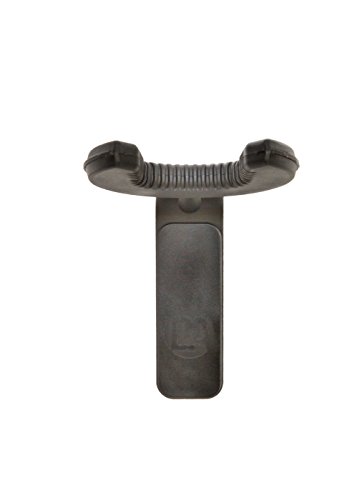 D&A Grip Professional Guitar Hanger Wall Mount-Padded Metal Guitar Hanger, Wall Holder for Acoustic Electric Guitar, Bass, and Instrument Necks up to 2 1 8  , BLACK