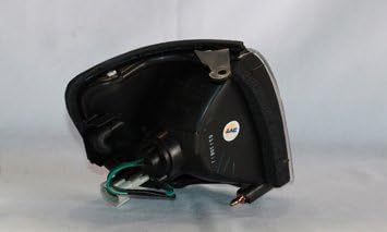 Miniatura 2 de TYC Conjunto de señal de giro izquierdoluz de estacionamiento compatible con Nissan Pathfinder 1999-2004