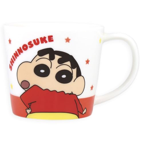 ティーズファクトリー クレヨンしんちゃんメジャーマグ しんちゃん/星 H80×φ88mm KS-5524736SN
