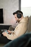 beyerdynamic oryginalna część zamienna EDT MMX 300 PRO VB welurowe nauszniki zestaw 2 sztuki, kompatybilne z MMX 300 PRO, wymiana earpadów bez narzędzi, oddychające