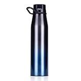 Edelstahl-Flasche, isolierte Outdoor-Wasserflasche, vakuumisolierte Wasserflasche für Zuhause, Büro oder Auto (Farbverlauf)