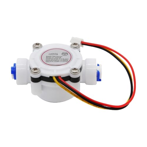 Sensor de flujo de agua S402B medidor de liquido para tubo 1/4 conector rapido 1/8