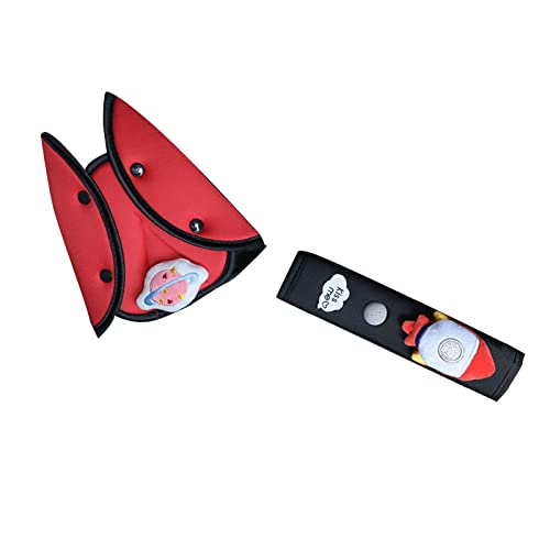 Almofada de cinto de segurança, almofada de cinto de segurança para carro, fácil instalação, poliést