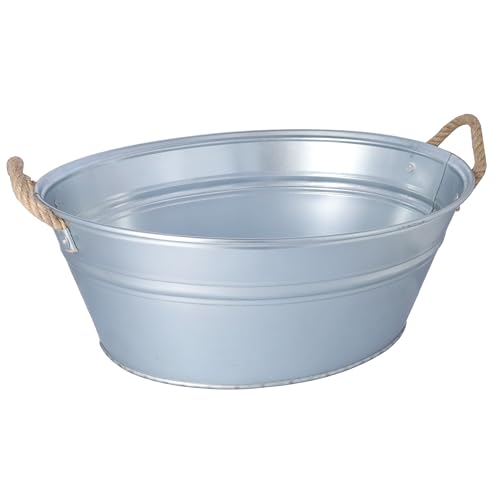 HRB Zinkwanne wasserdicht Liter Volumen Getränkekühler Eiswürfelbehälter…