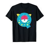 Q Shirts für Männer, Frauen & Kinder – Alphabet Buchstabe Q Halloween T-Shirt