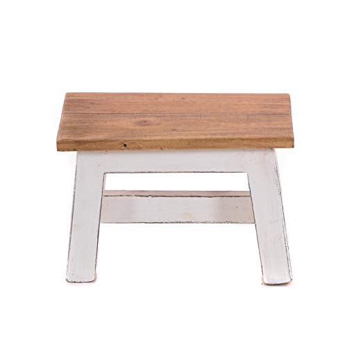 DESIGN DELIGHTS - Sgabello rustico Monte, 21 x 30