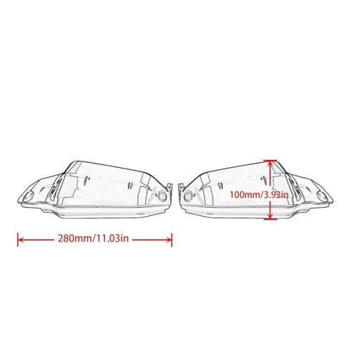 Kit protège main Transalp XL750 finition noire premium - 3