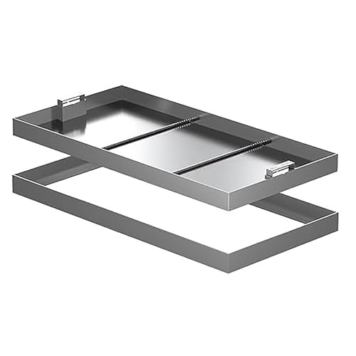 Tapa de fosa séptica transitable cuadrada con asa para depósito de aguas