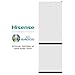Hisense RB372N4AW1 - Frigorífico Combi No Frost, Clase A+, Color Blanco, Capacidad...